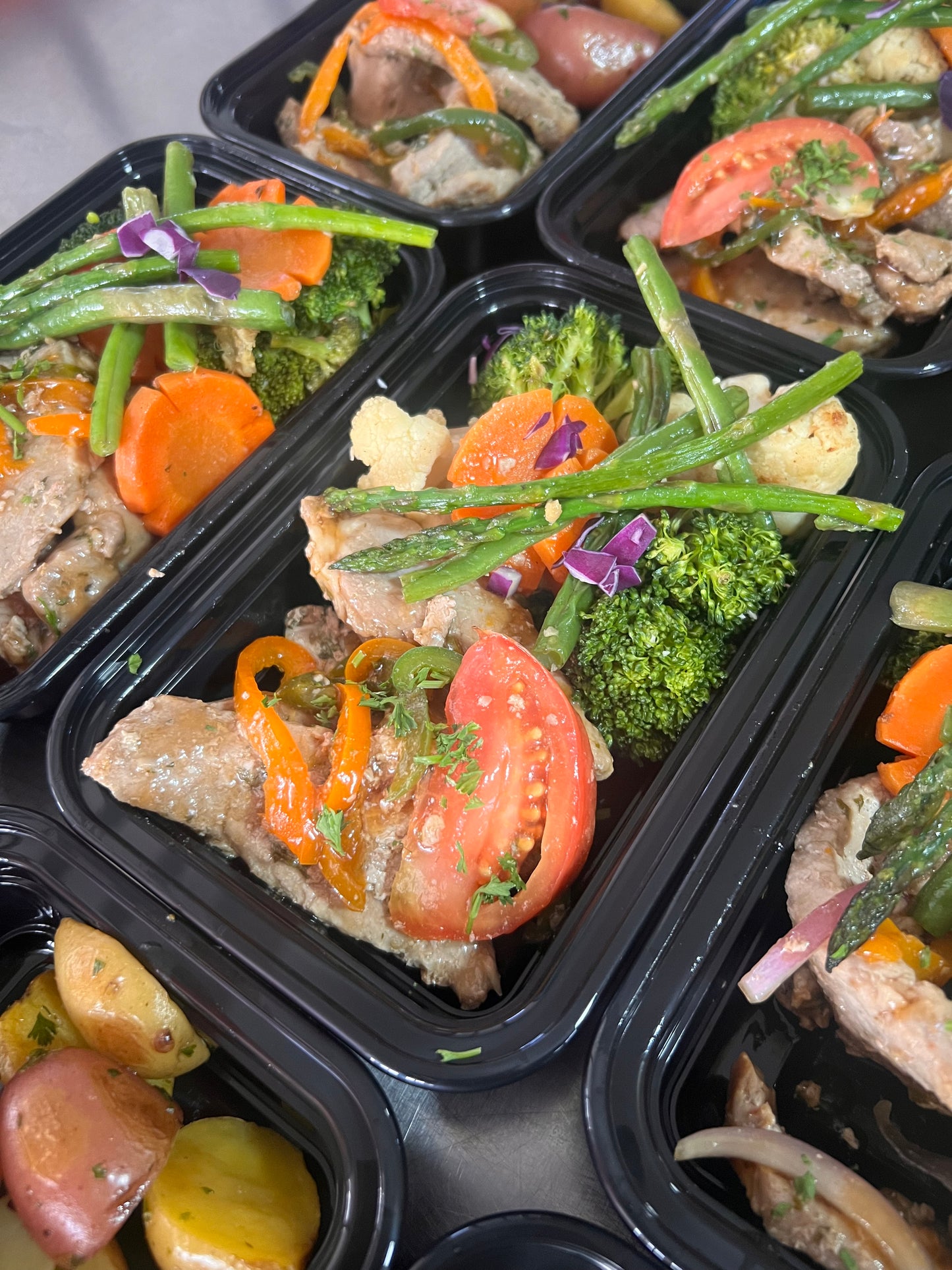 Lomo saltado con vegetales