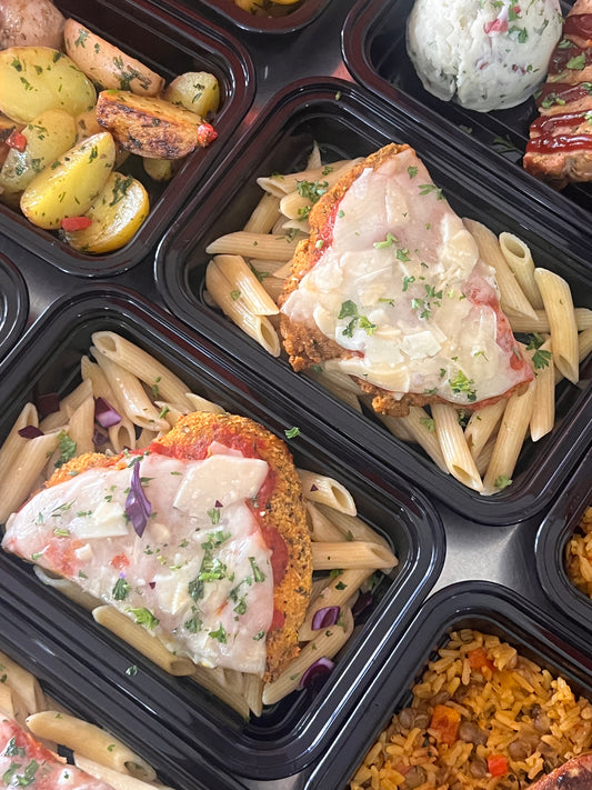 Chicken Parmesan Penne Pasta