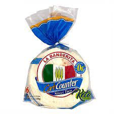 Taco Suave de Pollo desmenuzado con queso y pico de gallo