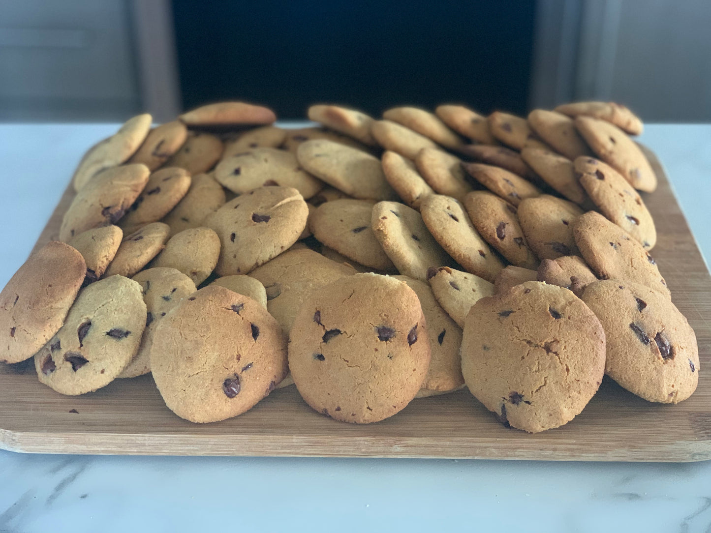 Almond Chocolate Chip Cookies